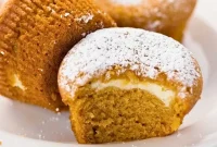 Spiced Pumpkin Cream Cheese Swirl Muffins