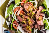 Seared Ginger Beef Salad