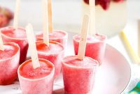 Strawberry Lemon Sunshine Pops