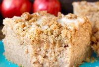 Warm Apple Cinnamon Swirl Coffee Cake