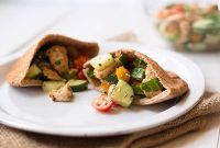Mediterranean Chicken Pita Perfection