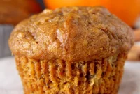 Golden Pumpkin Banana Muffins