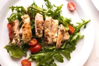 Vibrant Lemon Dijon Chicken with Peppery Arugula