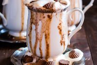 Slow Cooker Peanut Butter Cup Hot Chocolate