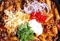 One-Pan Chili Mac and Cheese