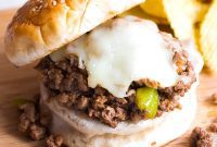 Philly Cheesesteak Messy Melts