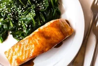 Golden Honey-Glazed Salmon