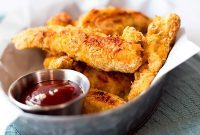 Parmesan Crusted Chicken Strips