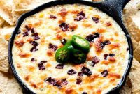 Jalapeno Popper Corn Dip with Bacon