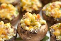 Mushroom Jalapeño Poppers