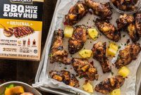 Sweet and Tangy Pineapple BBQ Wings