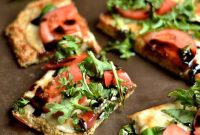 Mediterranean Caprese Quinoa Pizza