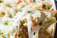 Homestyle Chicken Noodle Bake