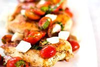 Mediterranean Chicken Bruschetta
