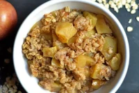 Cozy Instant Pot Apple Crisp
