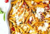 Caprese Baked Pasta