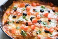 Deconstructed Skillet Enchiladas