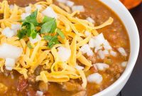 Hearty Low Carb No-Bean Chili