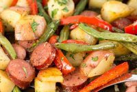 One-Pan Roasted Sausage and Potatoes