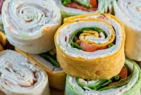 Creamy Turkey Pinwheel Bites