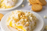 Decadent White Chocolate Lasagna