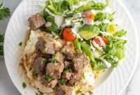 Juicy Air Fryer Garlic Butter Steak Bites