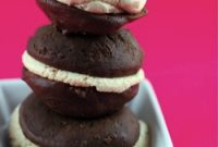 Decadent Chocolate Peanut Butter Whoopie Pies