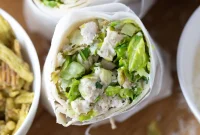 Next-Level Chicken Caesar Wraps