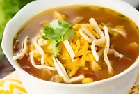 Easy Slow Cooker Chicken Tortilla Soup