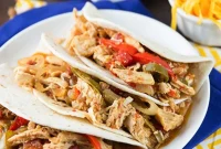 Effortless Slow Cooker Chicken Fajitas