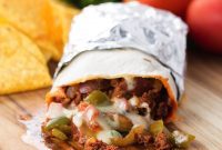 Ultimate Chorizo Potato and Queso Burritos