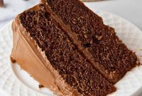 Savor Portillos Legendary Chocolate Cake