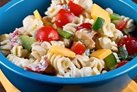 Loaded Bacon Cheddar Ranch Pasta Salad