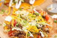 Tex-Mex Flatbread Pizza