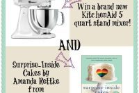 Sweet Wins KitchenAid Mixer and Surprise Cake Giveaway
