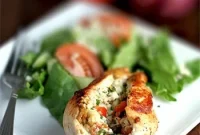 Zesty Mediterranean Chicken Pockets