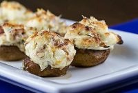 Savory Bacon Parmesan Mushroom Bites