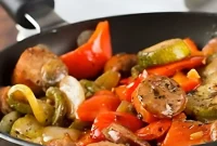 Robust Italian Chicken Sausage Skillet