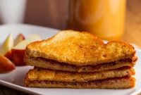 Golden Grilled Peanut Butter Jelly