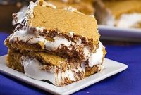 Gooey Peanut Butter S’mores Cookie Bars