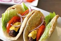 Loaded Cheeseburger Flatbreads