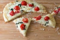 Garlic Kissed Caprese Flatbreads