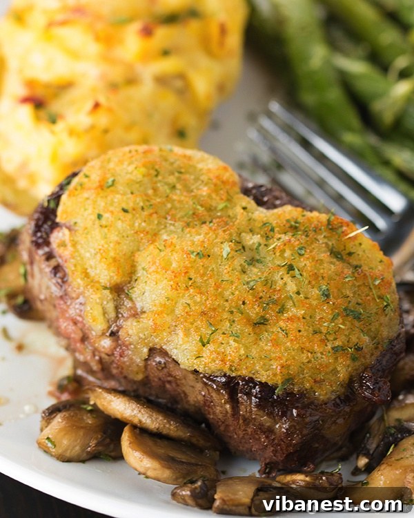 parmesan crusted steak 7.jpg Parmesan crusted steak 7