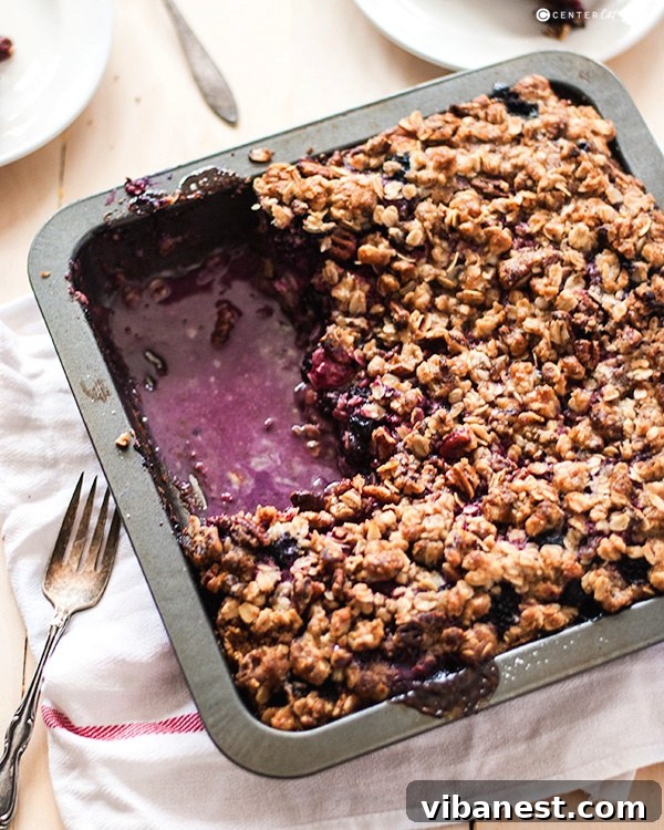 Berry Crumble Cake Detailed View Close-up of Berry Crumble Cake with Fluffy Texture and Berries