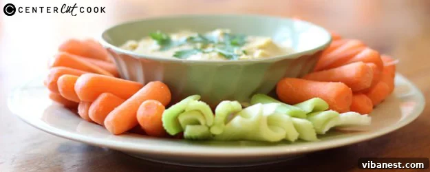 Delicious Homemade Hummus with Olive Oil Drizzle