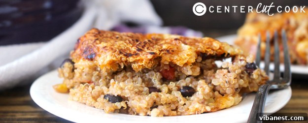 easy mexican quinoa bake 1
