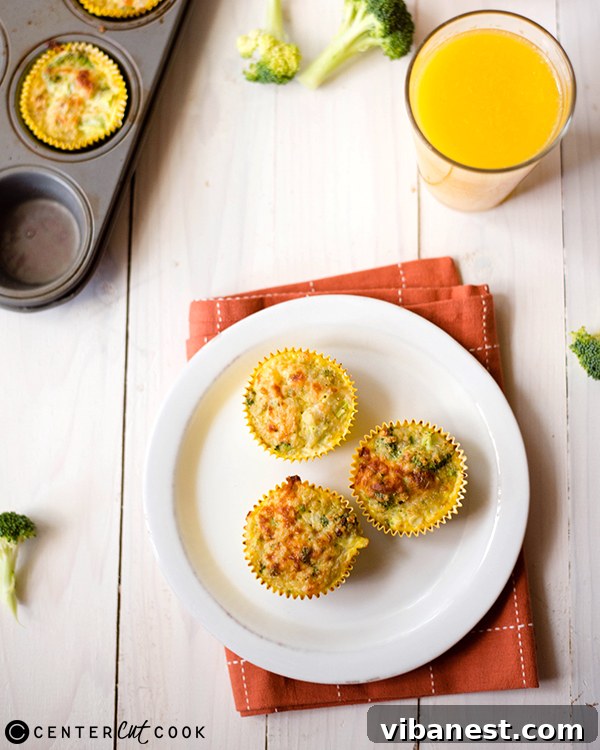 broccoli-quinoa-egg-muffins-3.jpg A close-up of the vibrant broccoli, quinoa, and egg mixture in a bowl, ready to be baked into muffins