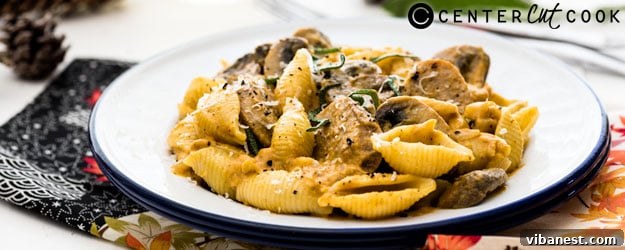 Delicious Creamy Pumpkin Pasta with Sausage