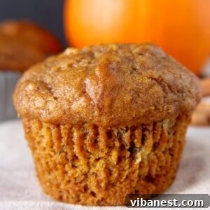 Golden Pumpkin Banana Muffins 2 pumpkin banana muffins