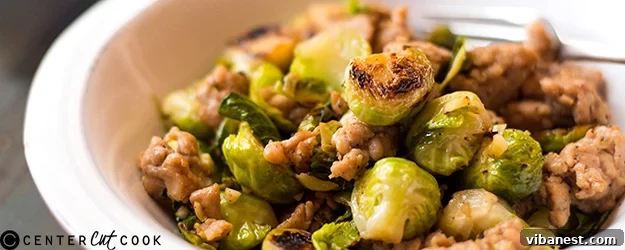 one pan chicken italian sausage brussels sprouts a delicious and easy weeknight meal